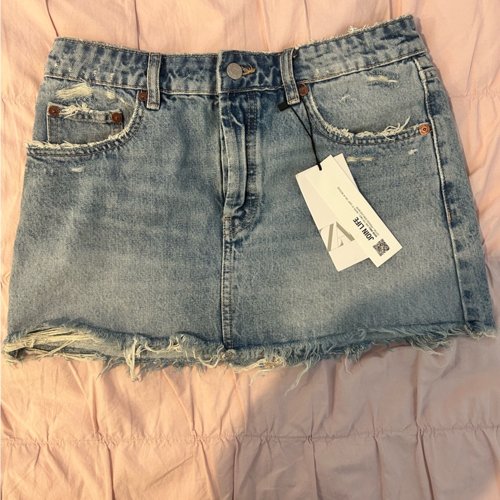 Zara Denim/Jean Skirt